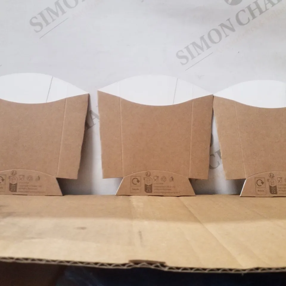 BOXED MEDIUM KRAFT CHIP SCOOP APPROXIMATELY 1000