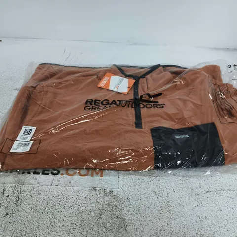 REGATTA FRANKIE HALF ZIP FLEECE β GLAZED GINGER β UK L