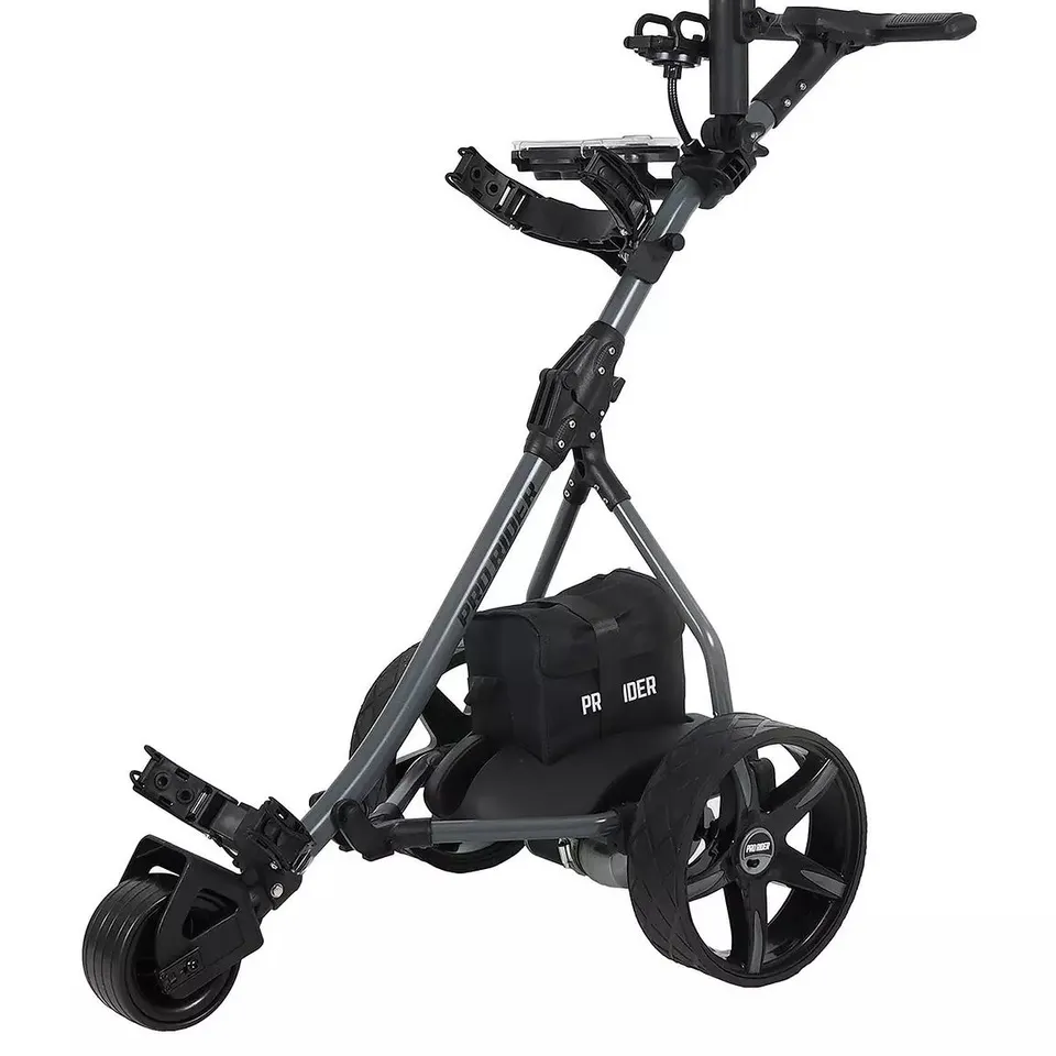 PRORIDER ELECTRIC GOLF TROLLEY GREY/GREY - COLLECTION ONLY