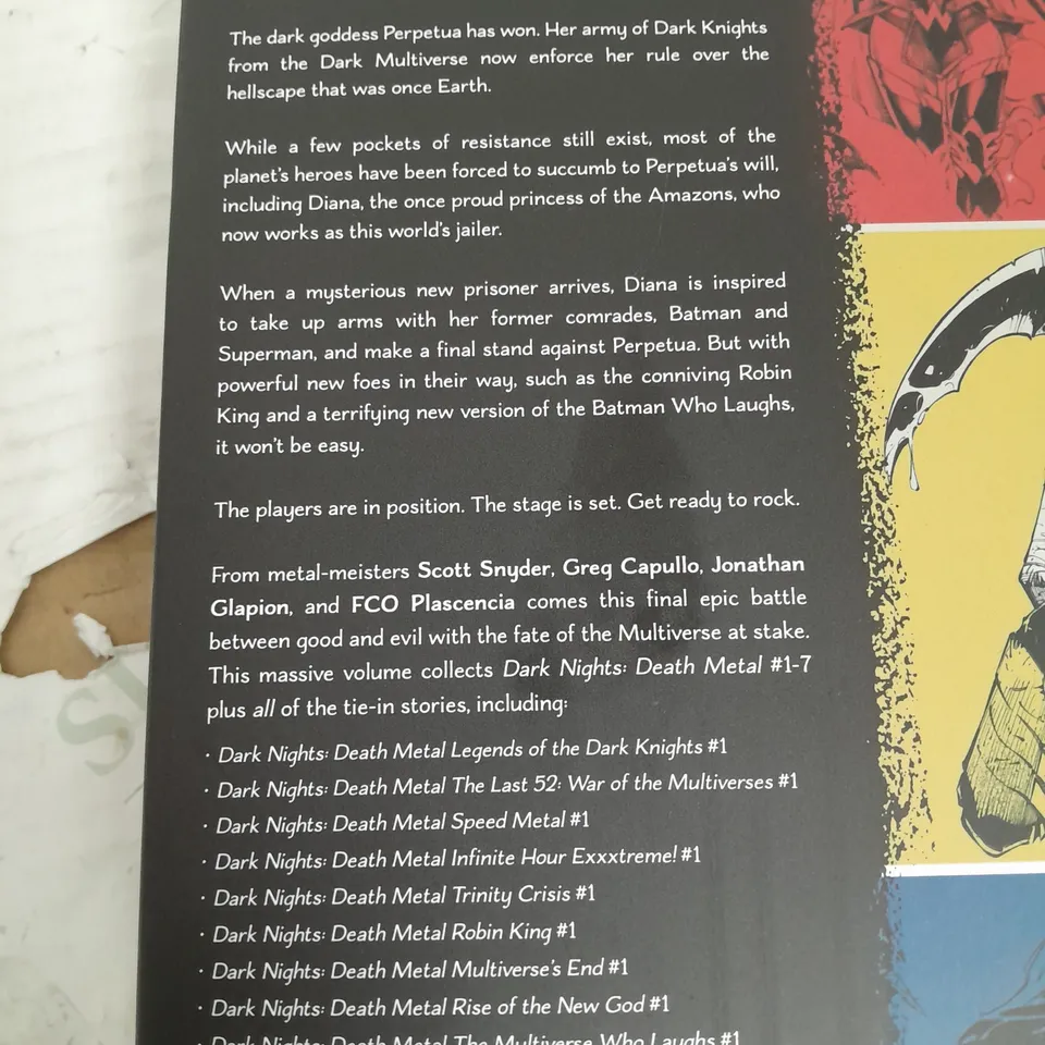DARK NIGHTS DEATH METAL OMNIBUS