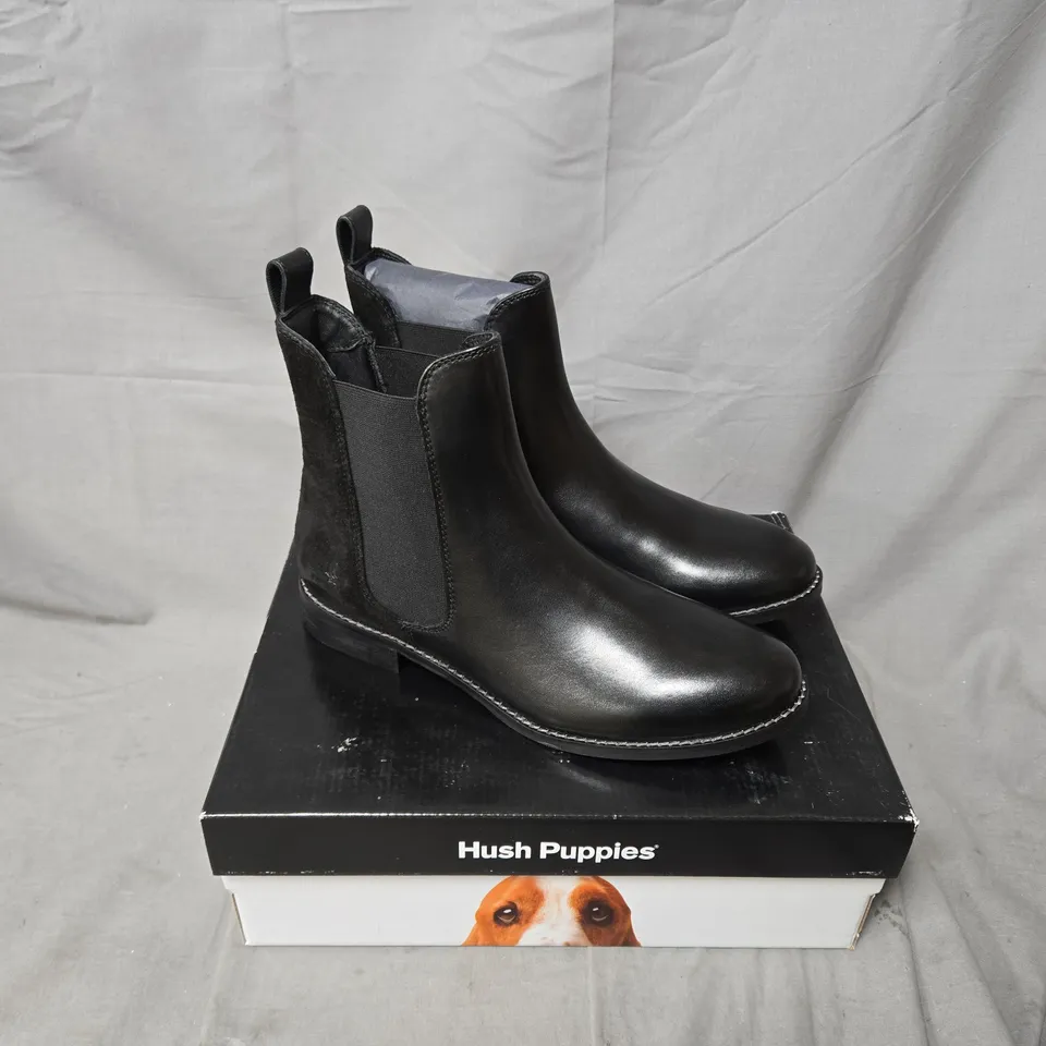 HUSH PUPPIES COLETTE BOOT – BLACK - UK 6