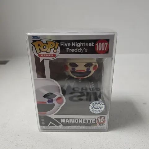 FUNKO POP! FIVE NIGHTS AT FREDDY'S MARIONETTE – SPECIAL EDITION, 1007 (BOXED)