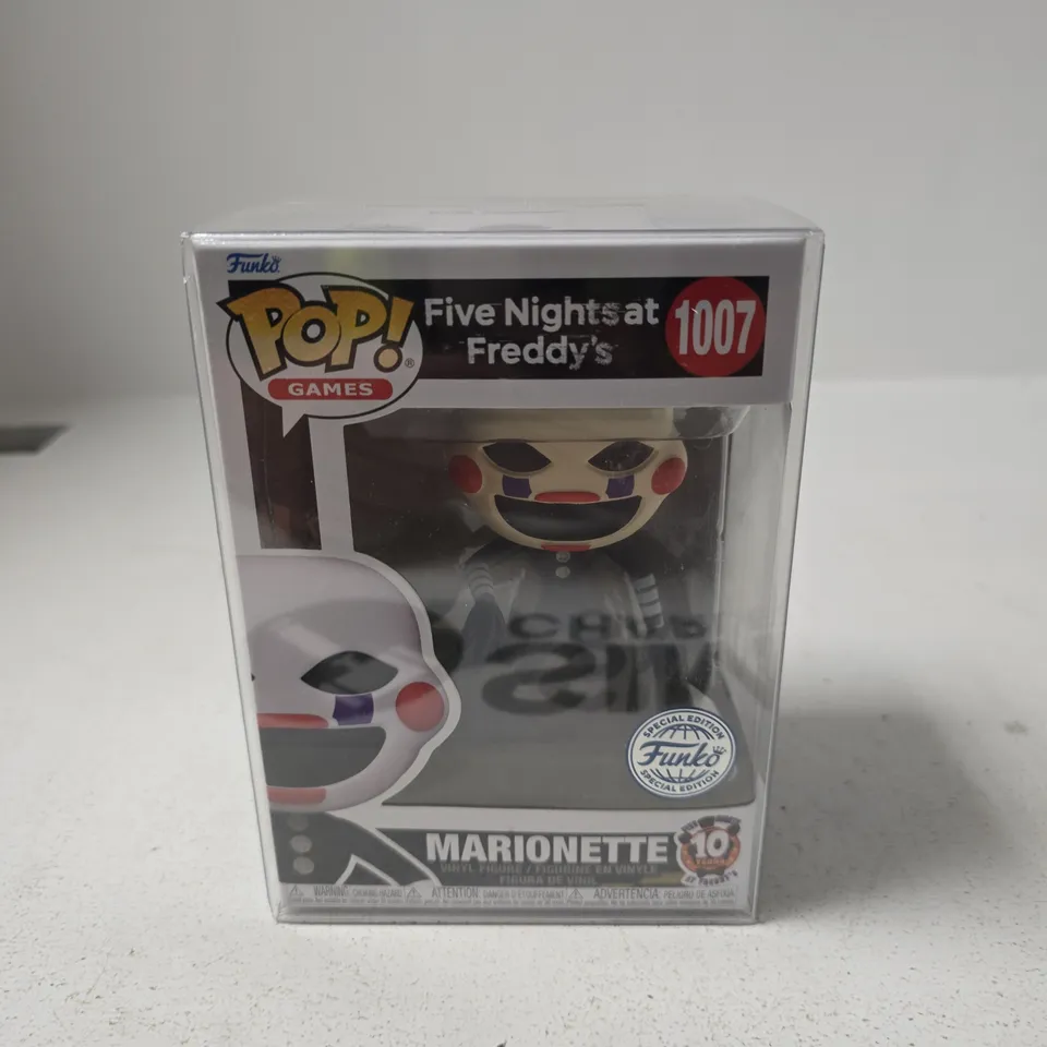 FUNKO POP! FIVE NIGHTS AT FREDDY'S MARIONETTE – SPECIAL EDITION, 1007 (BOXED)