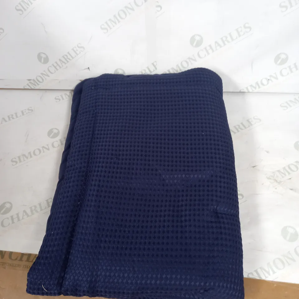 SUPERSOFT BY COZEE HOME WAFFLE KNIT FILLED BEDSPREAD
