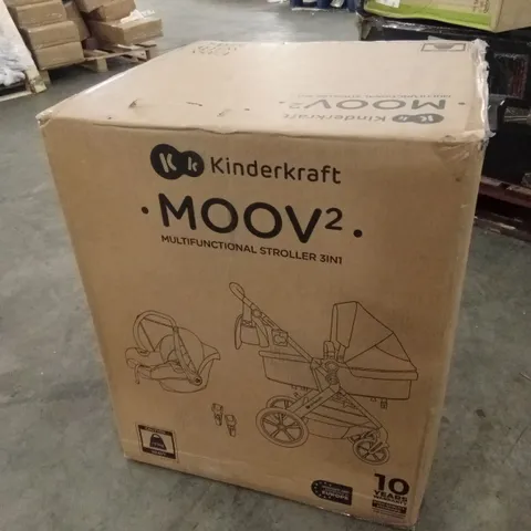 BOXED KINDERKRAFT MOOV2 MULTIFUNCTIONAL STROLLER 3-IN-1 (1 BOX)