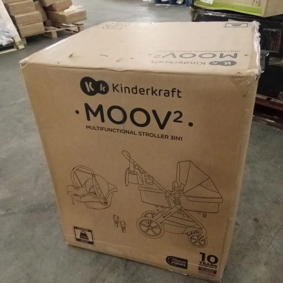 BOXED KINDERKRAFT MOOV2 MULTIFUNCTIONAL STROLLER 3-IN-1 (1 BOX)