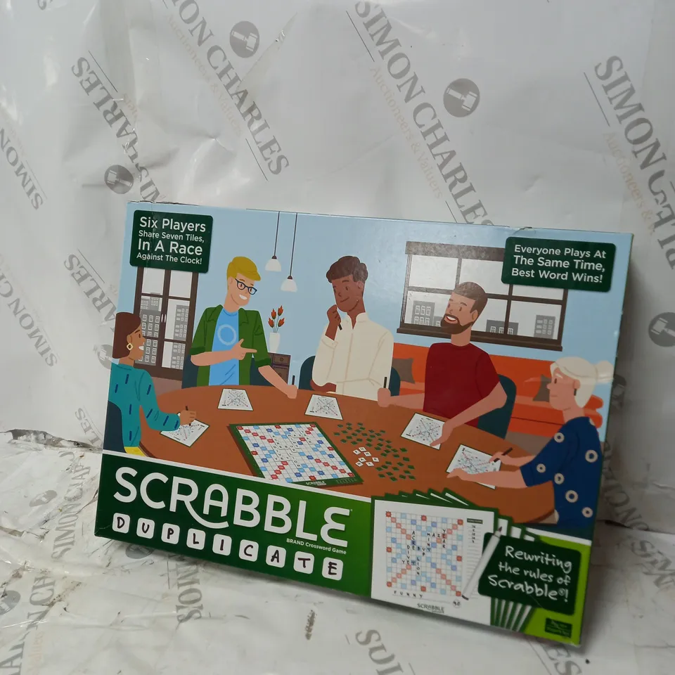 SCRABBLE DUPLICATE BOARD GAME 