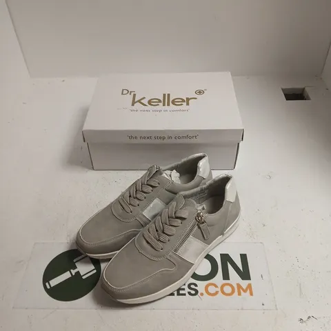 DR KELLER MARTINA GREY (STONE) SNEAKERS – UK 7