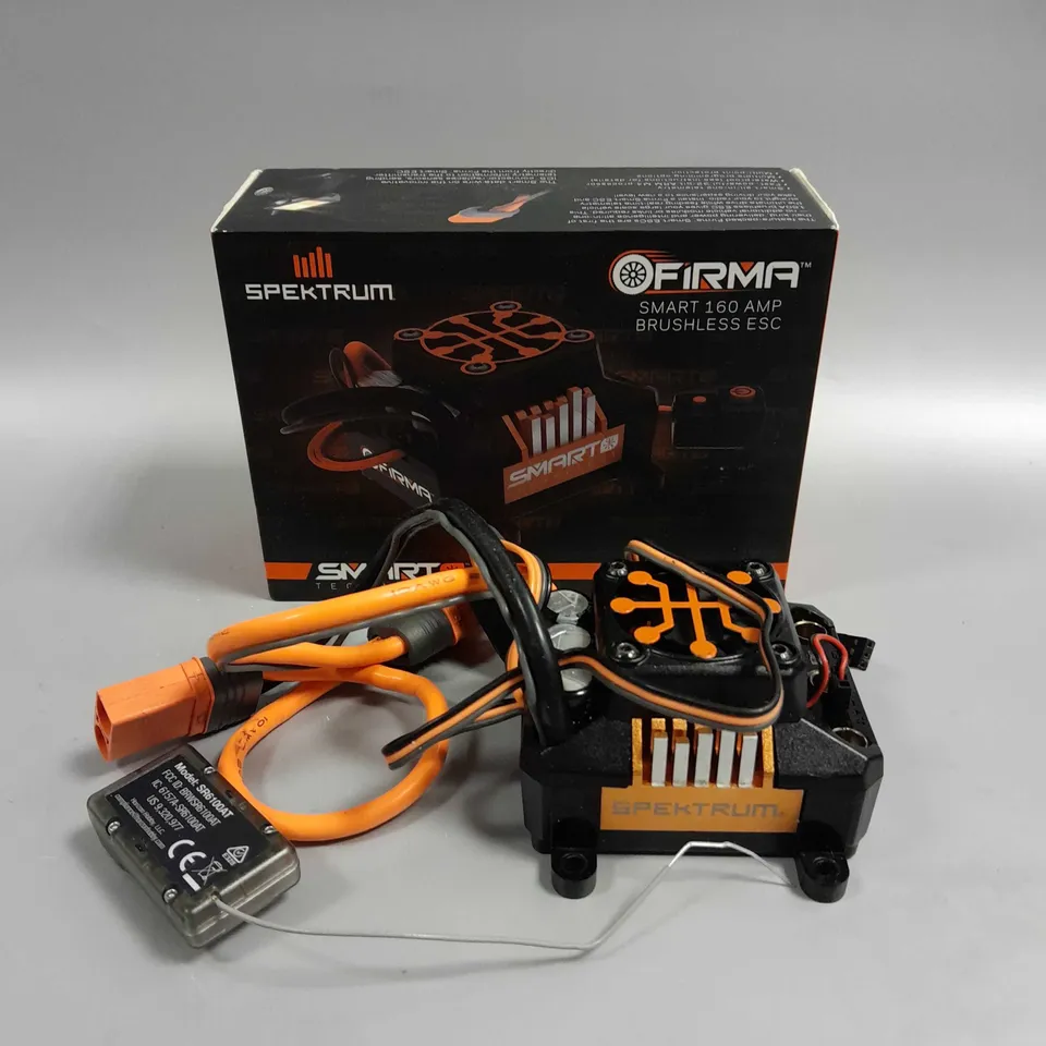 BOXED SPEKTRUM FIRMA 160 AMP BRUSHLESS SMART ESC