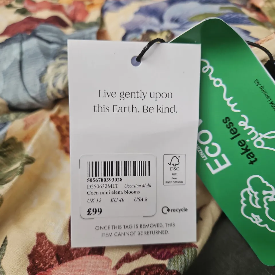 NOBODYS CHILD COEN MINI ELENA BLOOMS - SIZE 12