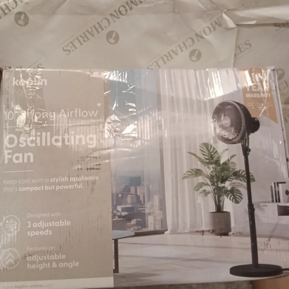 BOXED KEPLIN OSCILLATING FAN