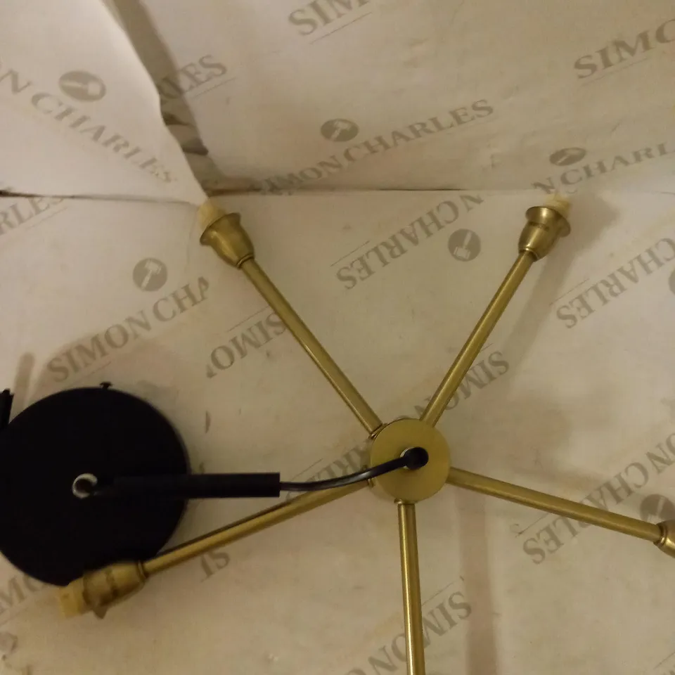 JOHN LEWIS HUXLEY 5 LIGHT CEILING LIGHT