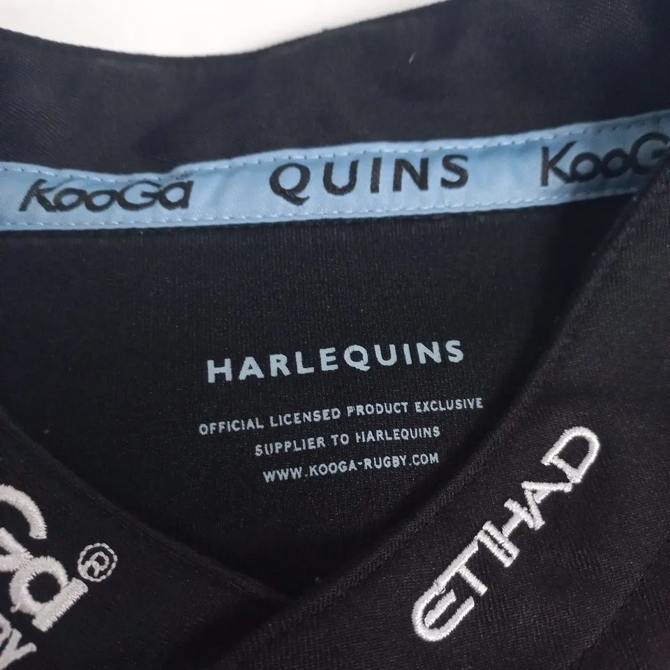 HARLEQUINS KOOGA RUGBY SHIRT – OFFICIAL LICENSED PRODUCT, UK 3XL