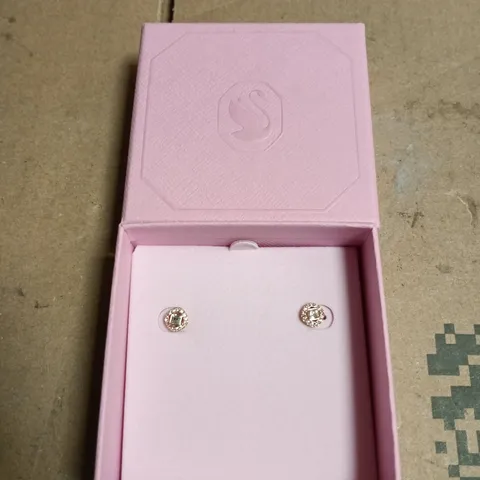 SWAROVSKI CREATIVITY CIRCLE STUD EARRINGS