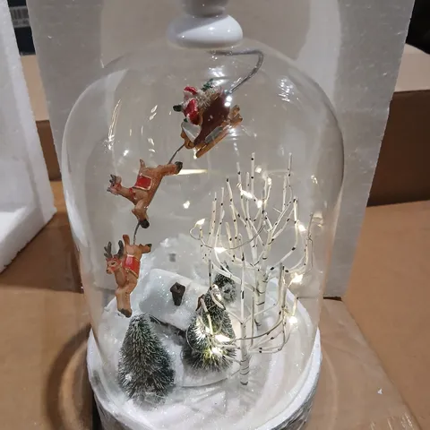 CHRISMAS LIGHT UP SNOW GLOBE