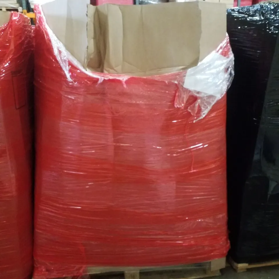 PALLET CONTAINING ASSORTED PRODUCTS INCLUDING MOSQUITO NET, DOGGY DOOR, COMPUTER KEYBOARD DRAWER, CURTAIN TIE BACK, WALL DECOR & KIDS SKATEBOARD