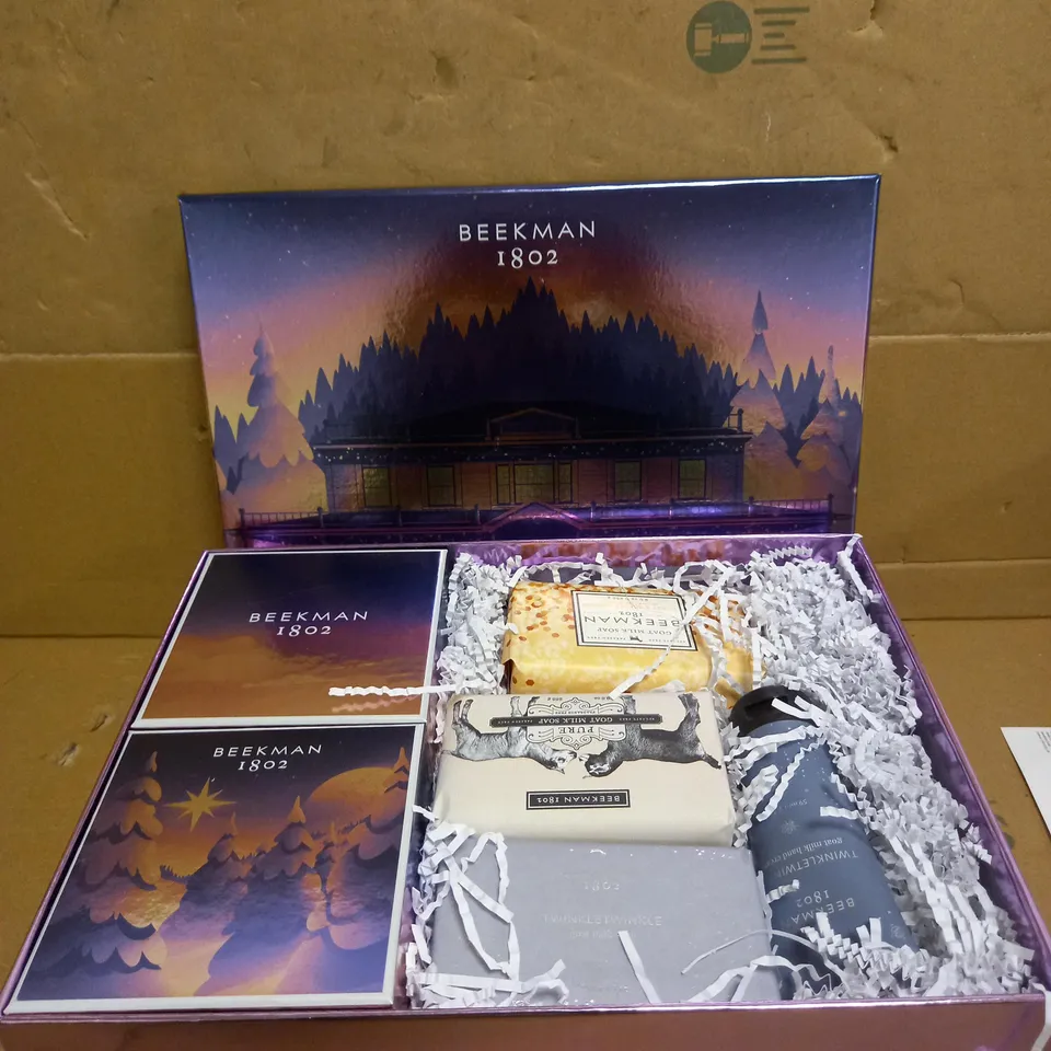 BEEKMAN 1802 8 PIECE GOAT MILK BATH & BODY GIFT COLLECTION