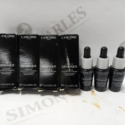 LOT OF 7 X 7ML LANCOME ADVANCED GÉNIFIQUE YOUTH ACTIVATING CONCENTRATE SERUM