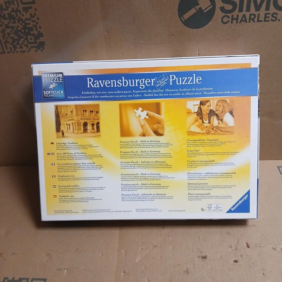 RAVENSBURGER PUZZLE 1000 PIECES SOFT CLICK BOXED