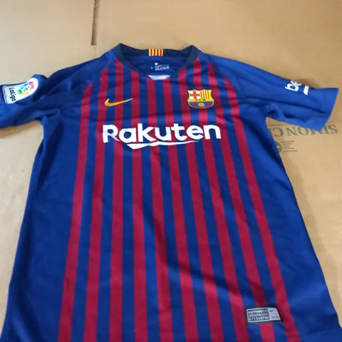 FCB KIDS FOOTBALL SHIRT - L