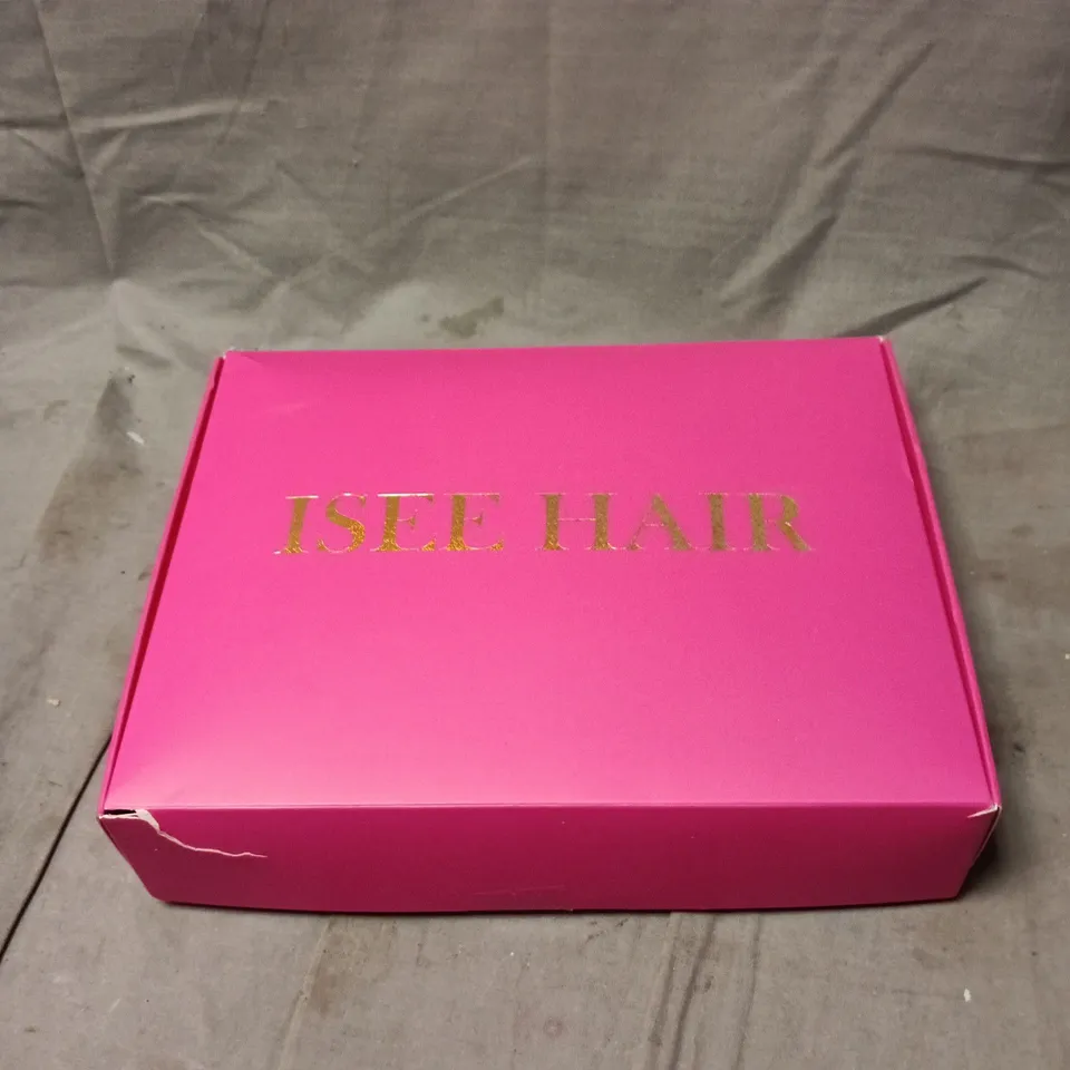 ISEE HAIR WIG AND ACCESSORIES IN GIFT BOX, HAIR TEXTURE WATER WAVE