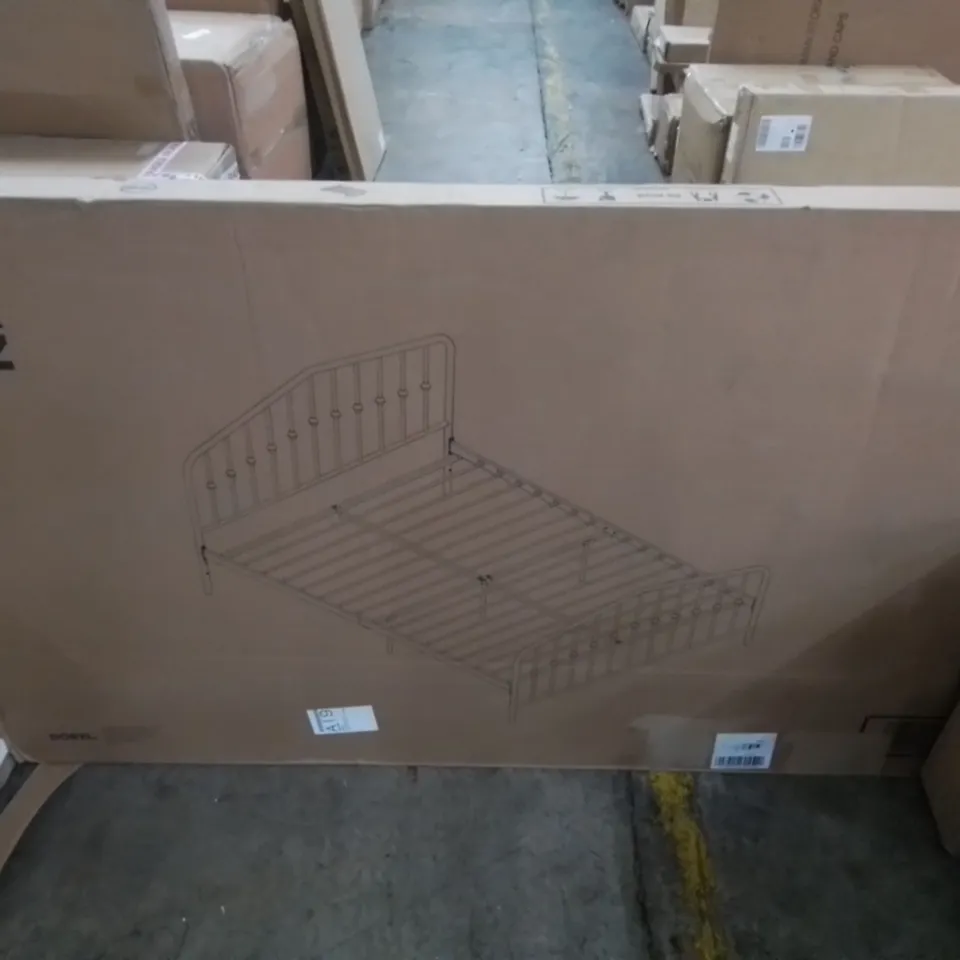 BOXED DOREL BUSHWICK METAL BED (1 BOX)