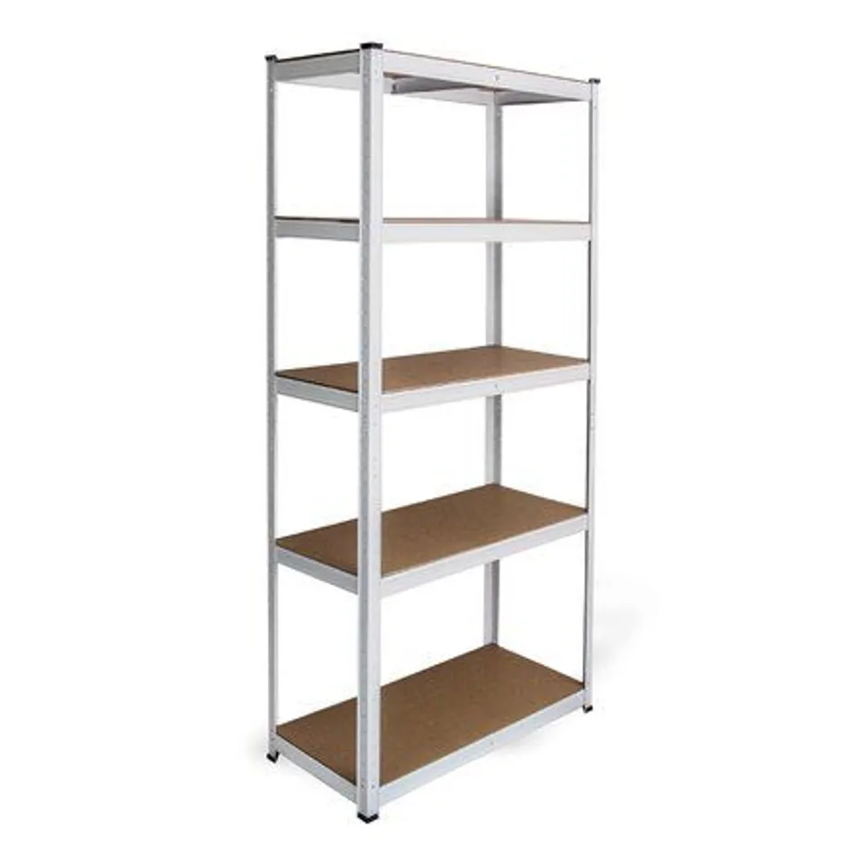 T -RAX 180CM SHELF SHELVING UNIT- WHITE