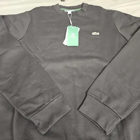LACOSTE LOGO CASUAL SWEATSHIRT - SIZE L