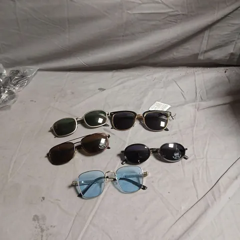 APPROXIMATELY 5 PAIRS OF ASSORTED SUNGLASSES