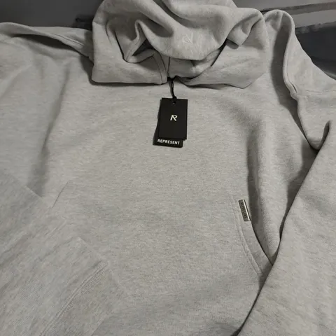 REPRESENT INTIAL BOXY OVERSIZED HOODIE - MEDIUM