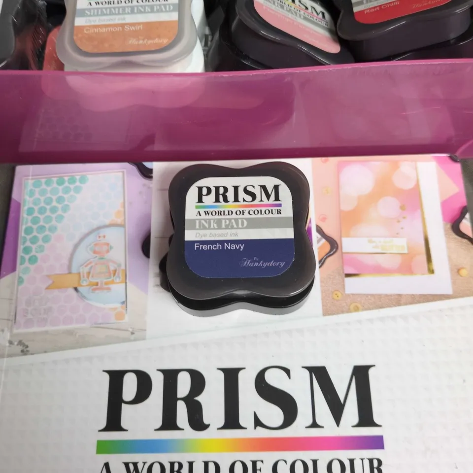 PRISM INK PAD SET – A WORLD OF COLOUR (CRAFTING HANDBOOK VOL. 4) BY HUNKYDORY