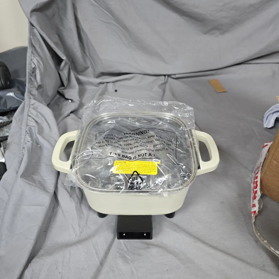 CURTIS STONE 20CM DURA-PAN NON-STICK SQUARE ELECTRIC SKILLET