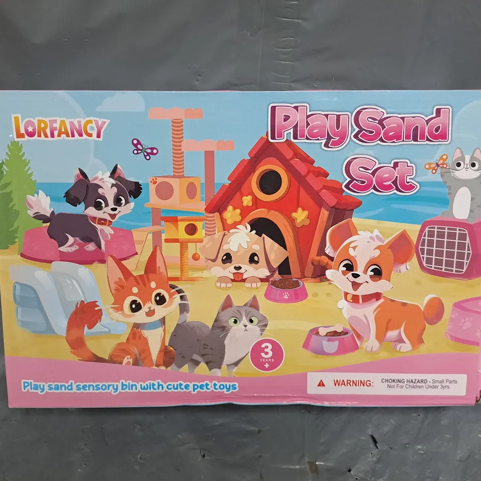 BOXED LORFANCY PLAY SAND SET 