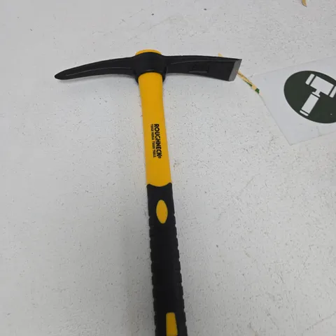 ROUGHNECK PICKAXE 400 G – YELLOW/BLACK HANDLE