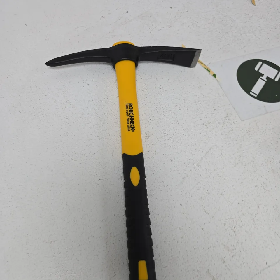 ROUGHNECK PICKAXE 400 G – YELLOW/BLACK HANDLE