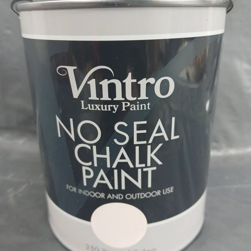 VINTRO NO SEAL CHAILK PAINT - CANDYFLOSS - 1L - COLLECTION ONLY