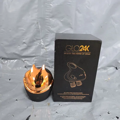 BOXED GLO24K 3D SPA PRO MASSAGER
