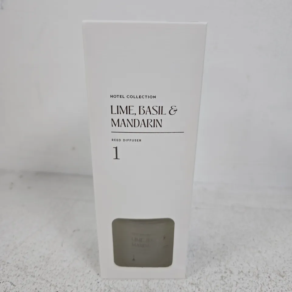 BOXED HOTEL COLLECTION LIME, BASIL & MANDARIN REED DIFFUSER