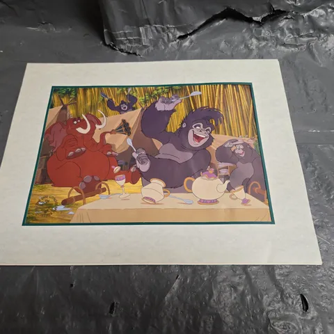 DISNEY STORE LITHOGRAPHS SET THREE – TARZAN & 101 DALMATIANS (THE DISNEY STORE 2000 LITHOGRAPH COLLECTION)