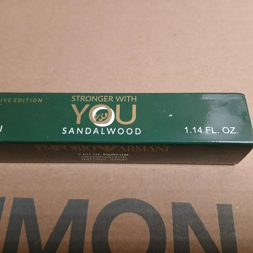 BOXED STRONGER WITH YOU SANDALWOOD EMPORIO ARMANI 33ML