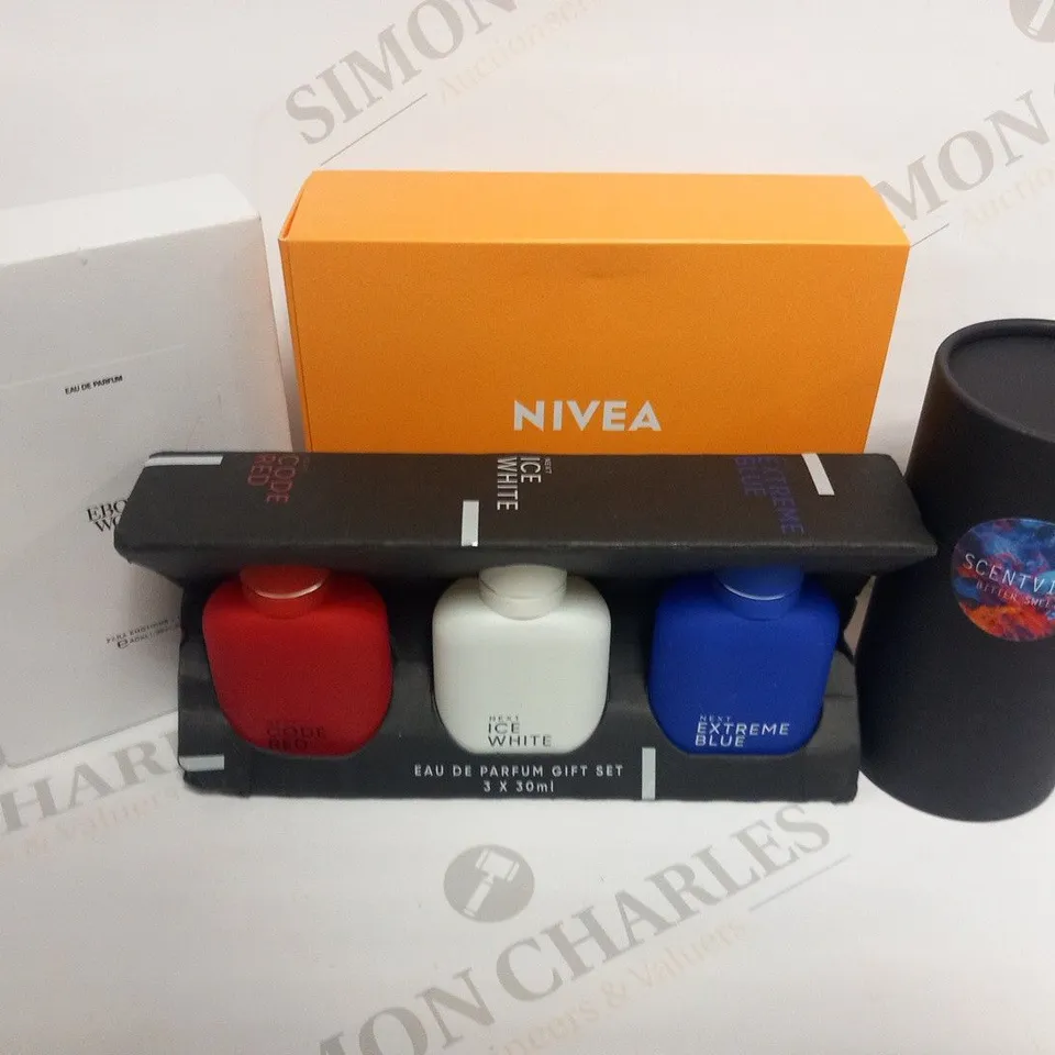 APPROXIMATELY 10 ASSORTED FRAGRANCES TO INCLUDE; NIVEA, NEXT AND SCENTVIVA