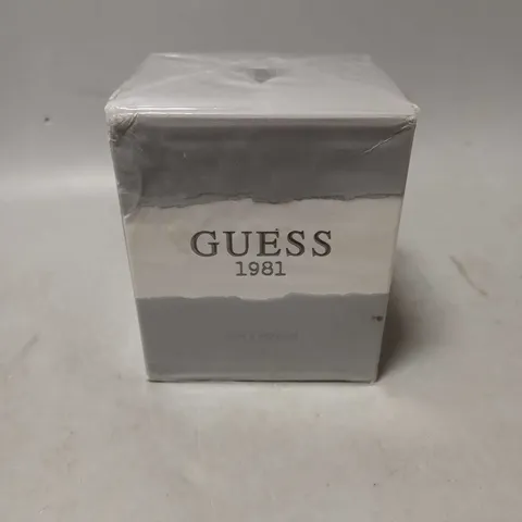 BOXED AND SEALED GUESS 1981 MEN EAU DE TOILETTE 100ML