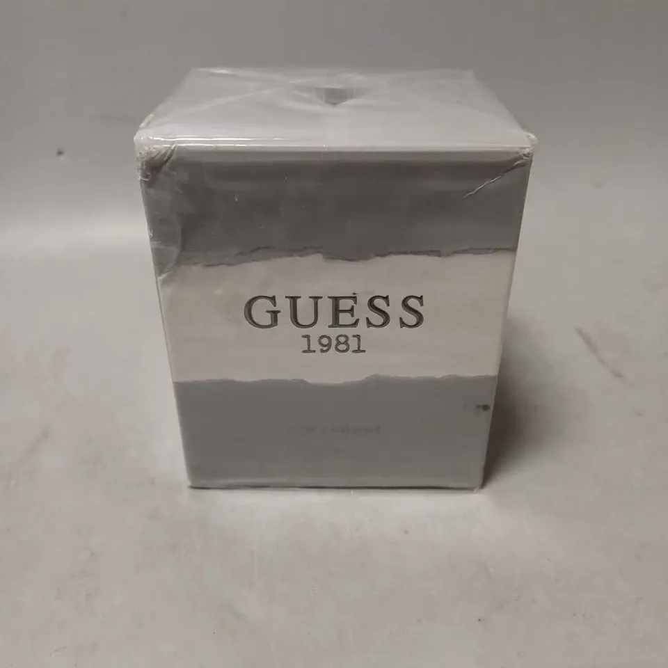 BOXED AND SEALED GUESS 1981 MEN EAU DE TOILETTE 100ML