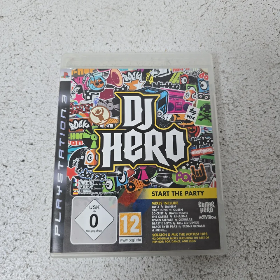 DJ HERO - PLAYSTATION 3 