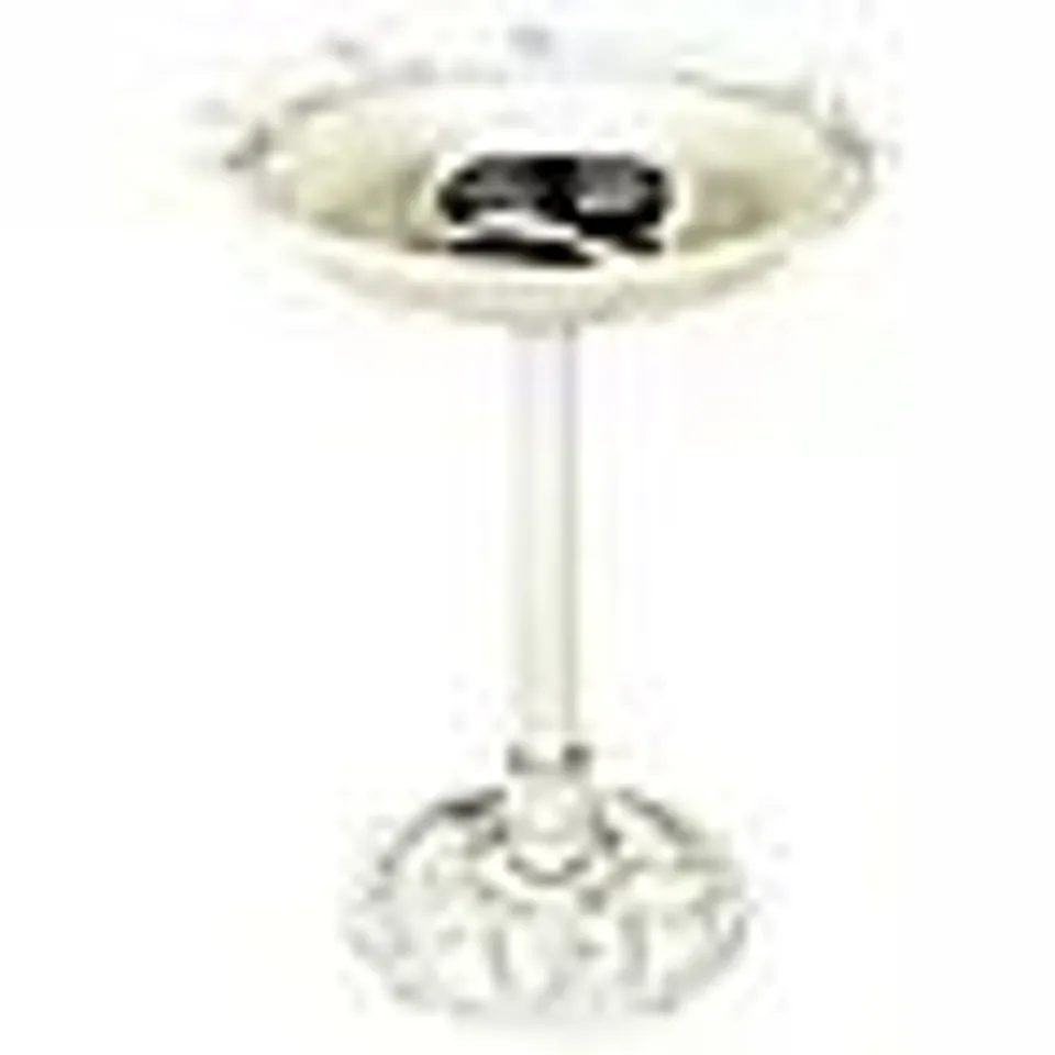 BERNINI SOLAR COLOUR CHANGING STEEL BIRD BATH FOUNTAIN