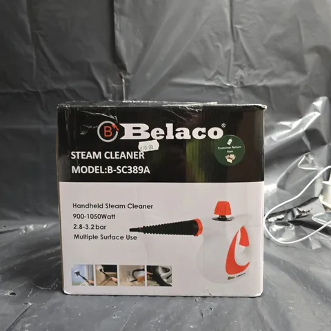 Belaco Handheld Steam Cleaner B-SC389A - 900-1050W (Boxed)