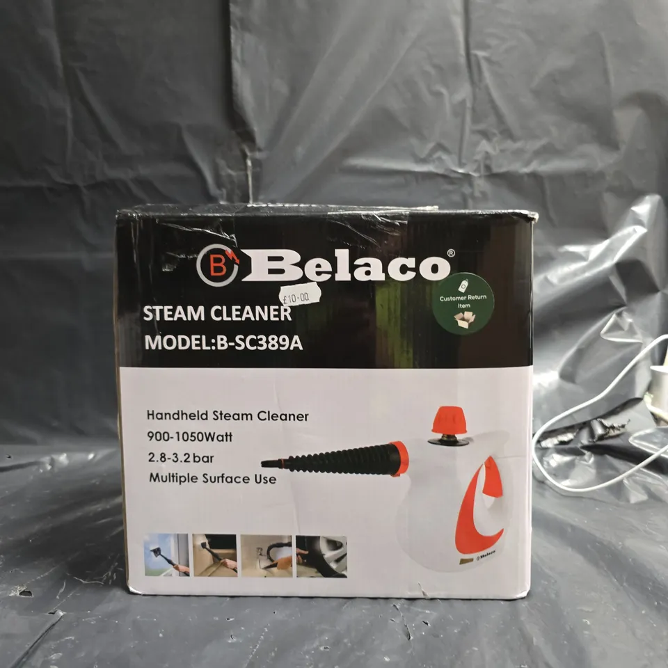 Belaco Handheld Steam Cleaner B-SC389A - 900-1050W (Boxed)