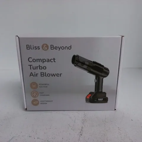 BOXED BLISS & BEYOND COMPACT TURBO AIR BLOWER