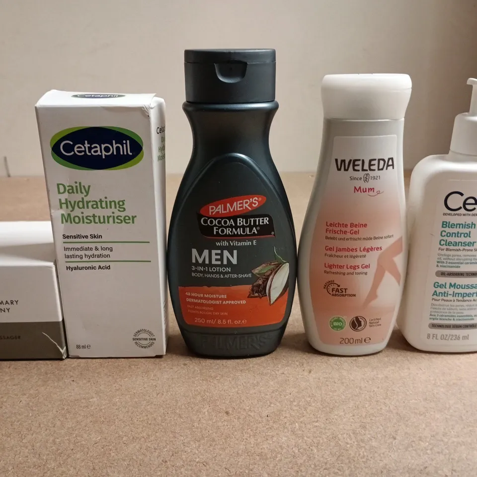 APPROXIMATELY 15 ASSORTED HEALTH & BEAUTY PRODUCTS TO INCLUDE CERAVE , WELEDA AND CETAPHIL