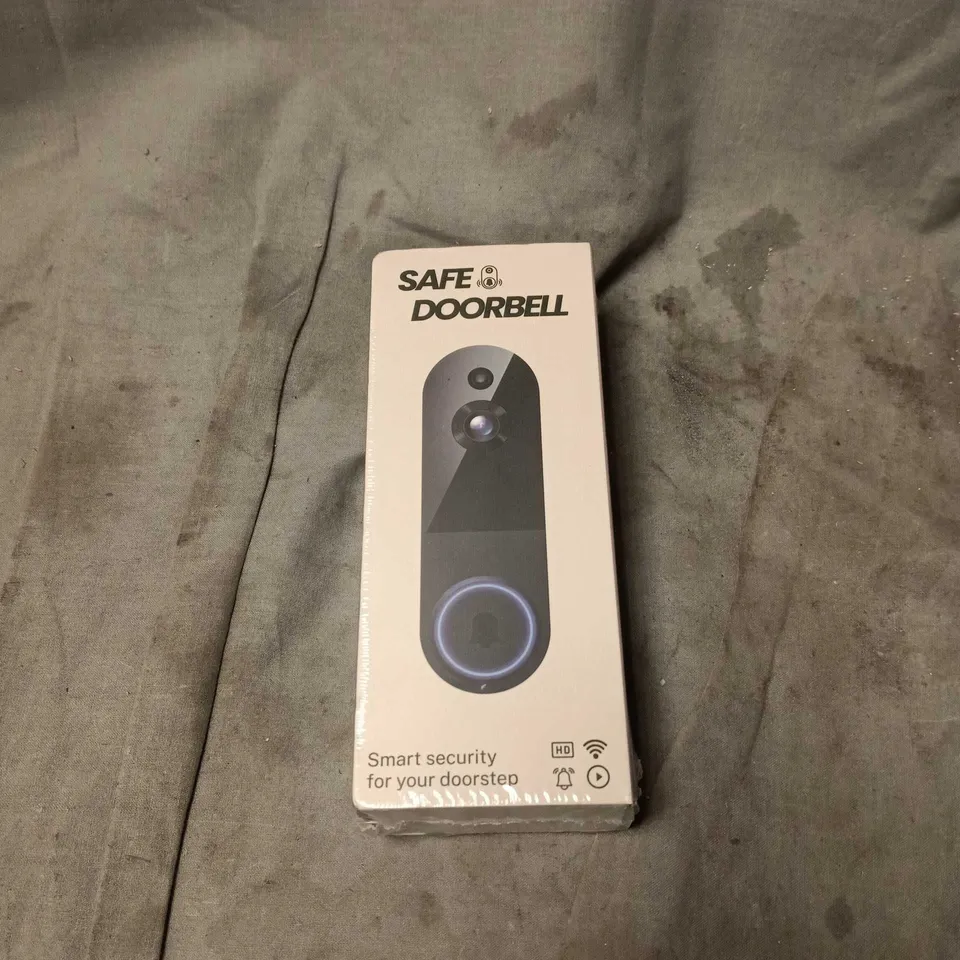 SAFE DOORBELL SMART DOORBELL CAMERA – BOXED